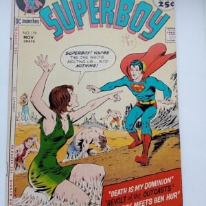 Komiks Superboy #179 Nov 1971 Lex Luthor App