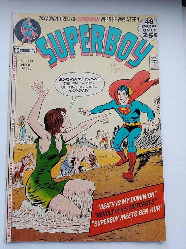 IMG_20260925_074218 Komiks Superboy #179 Nov 1971 Lex Luthor App