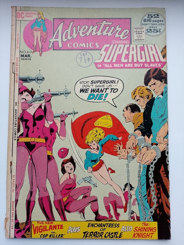 Komiks Adventure Comics #417 March 1972