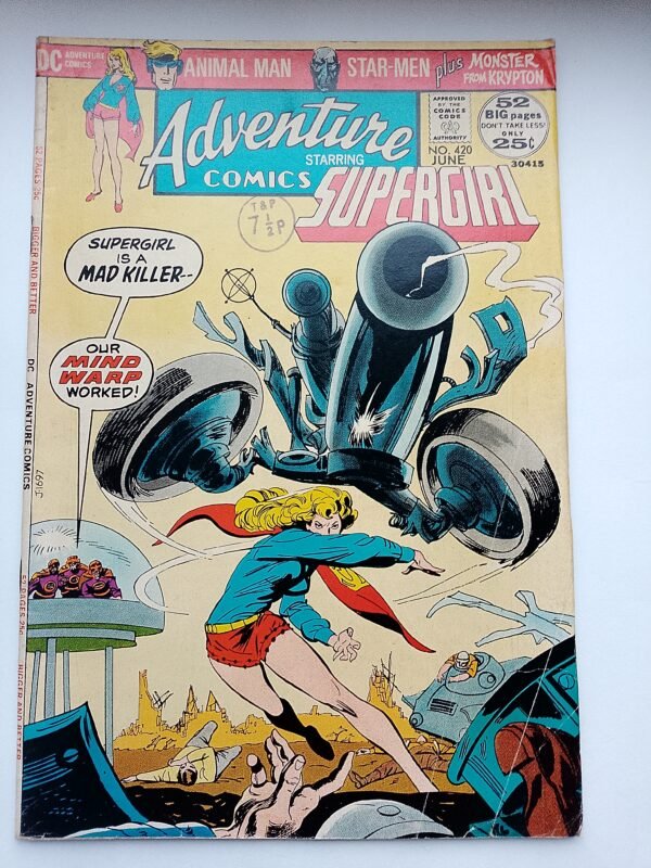 Komiks Adventure Comics #420 June 1972