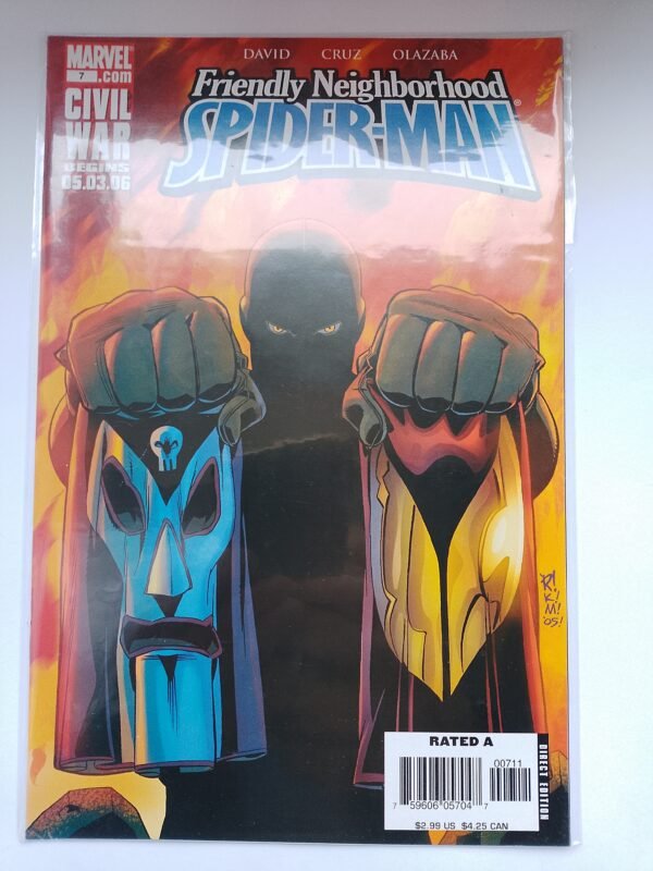 IMG_20260926_074416 Komiks Friendly Neighborhood Spiderman #7 July 2006 1st App El Dorado