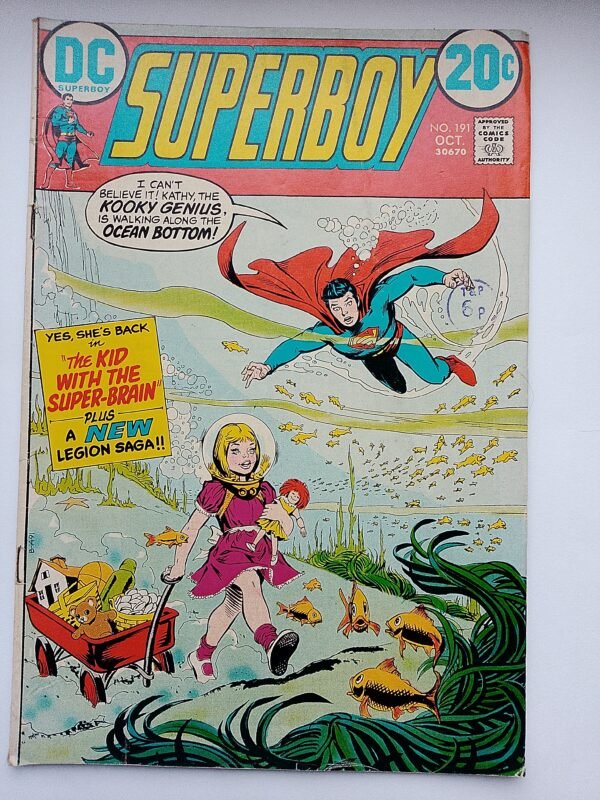 IMG_20260926_074434 Komiks Superboy #191 Oct 1973