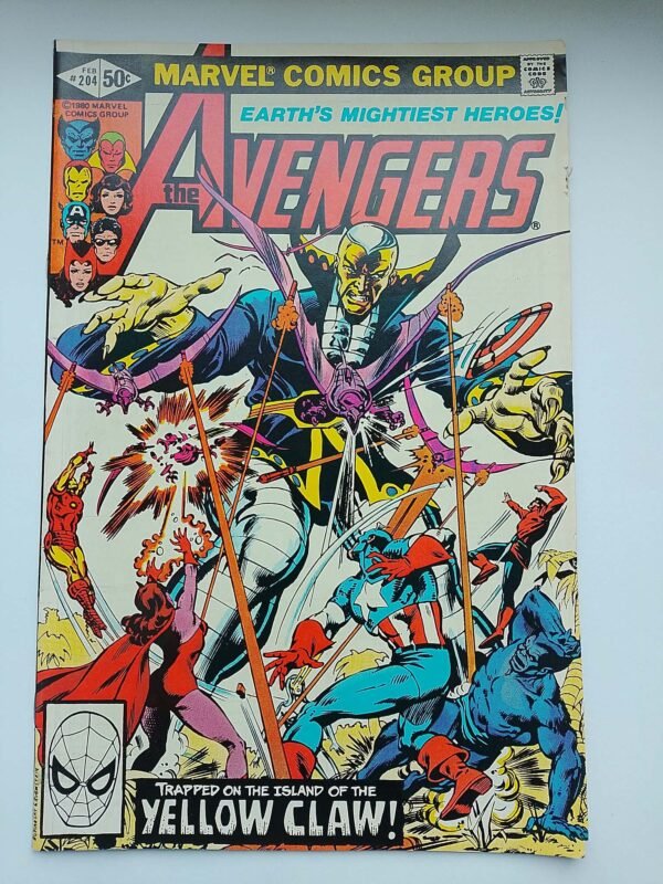 Komiks Avengers #204 Feb 1981