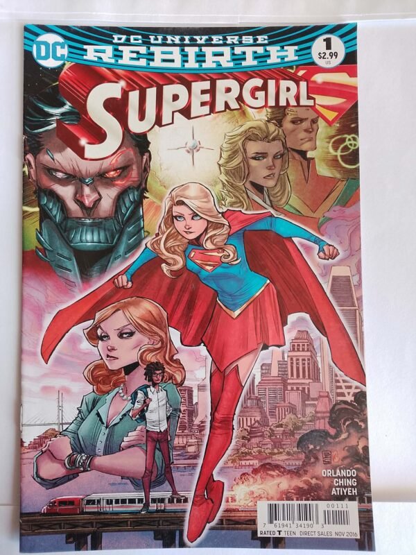 5 x Komiks DC Rebirth #1 2016