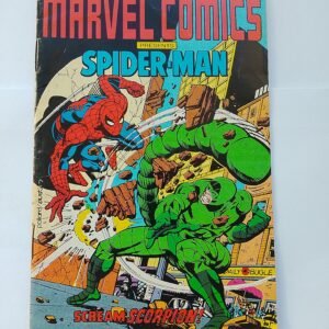 Komiks Marvel Comics Presents Spiderman Scream Scorpion Mini Comics 1987