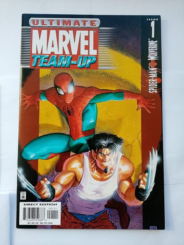 IMG_20261017_124741 Komiks Ultimate Spiderman and Wolverine #1 April 2001