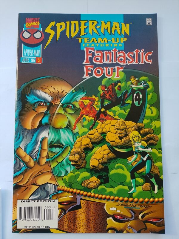 Komiks Spiderman Team Up Fantastic Four #3 June 1995